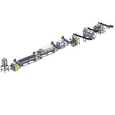 شراء آلة إعادة تدوير أغطية الفيلم من PP PE وغسالة الأغطية 1000kg/hr online manufacture