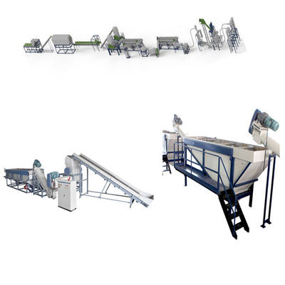 شراء آلة تنظيف زجاجات HDPE كسارة زجاجات بلاستيكية أوتوماتيكية لإعادة التدوير online manufacture