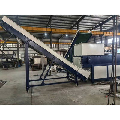شراء آلة إعادة تدوير البلاستيك مجهزة بمحطم ذو محور واحد لأكياس PP المنسوجة online manufacture