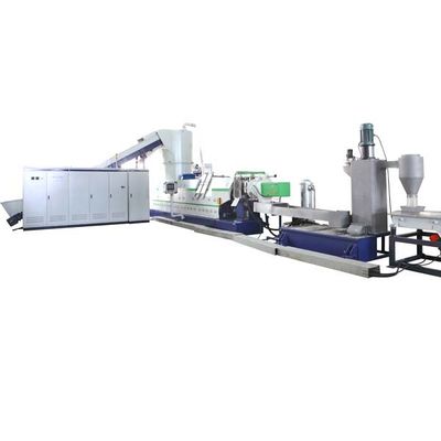 شراء آلة إعادة التدوير الأفقية لـ PP PE آلة التقطيع المرحلة الواحدة مع مكثف القطع online manufacture