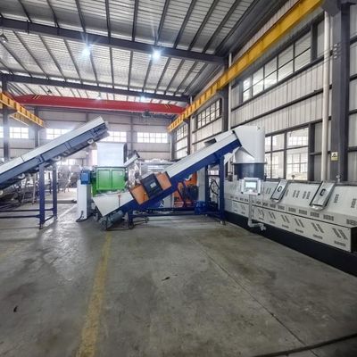 شراء خط تحرير البلاستيك للقراصين ، آلة تحرير القراصين المرحلة الثانية 500 كجم / ساعة online manufacture