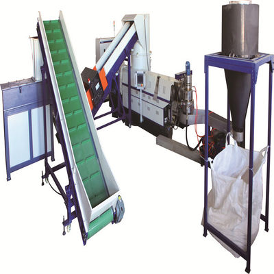 آلة إعادة تدوير البلاستيك PP / PE Pelletizing 200kg/Hr آلة طحن إعادة التدوير