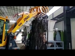 خط غسل الأفلام الزراعية آلة إعادة تدوير البلاستيك مع تجفيف كسارة